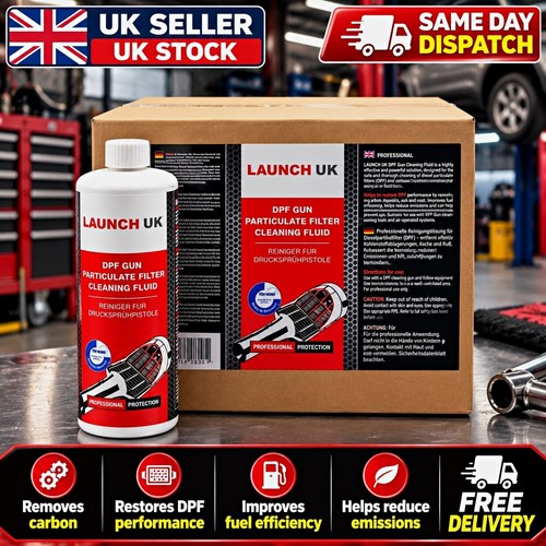 Launch dpf cleaning - cleaning, fluid