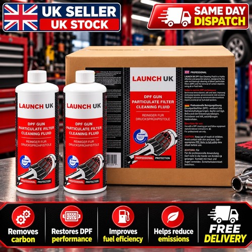 Launch dpf cleaning fluid - cleaning,