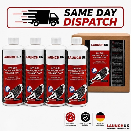Launch dpf cleaning fluid - cleaning,